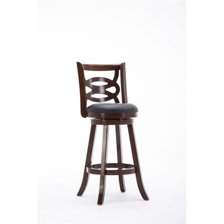 BORAAM Boraam 61829 29 in. Seina Bar Stool; Cappuccino 61829